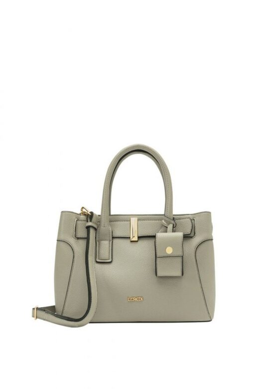 Torbica L CREDI Nadira - siva, elegantna