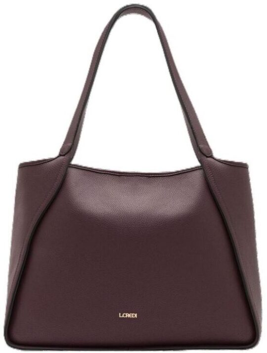Torbica L CREDI Numa - vijolična, velika
