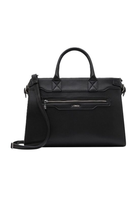Torbica L CREDI Olisa - črna
