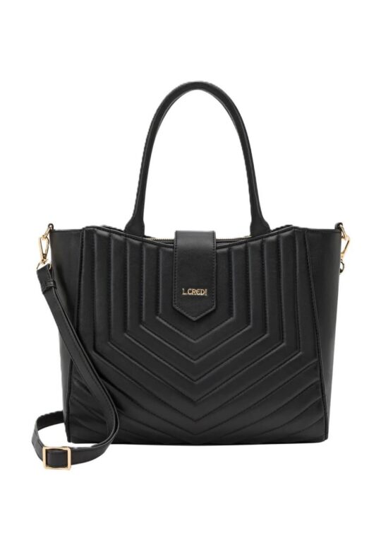 Torbica L CREDI Onawa - črna