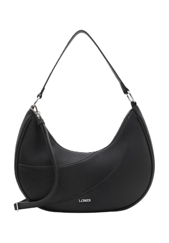 Torbica L CREDI Ornella - črna, elegantna, prostorna