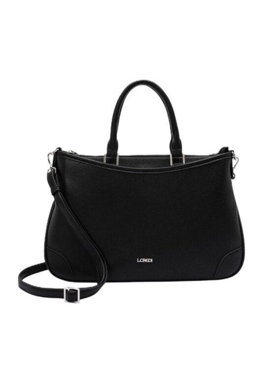 Torbica L CREDI Ornina - črna, elegantna