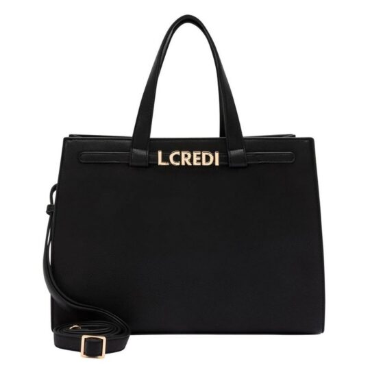 Torbica L CREDI Olejandra - črna, velika