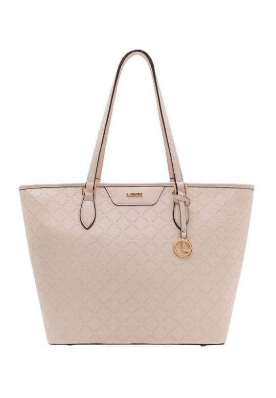 Torbica L CREDI Filiberta - bež, majhna, elegantna