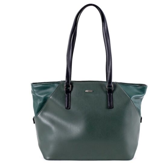 Torbica DAVID JONES - temno zelena, elegantna