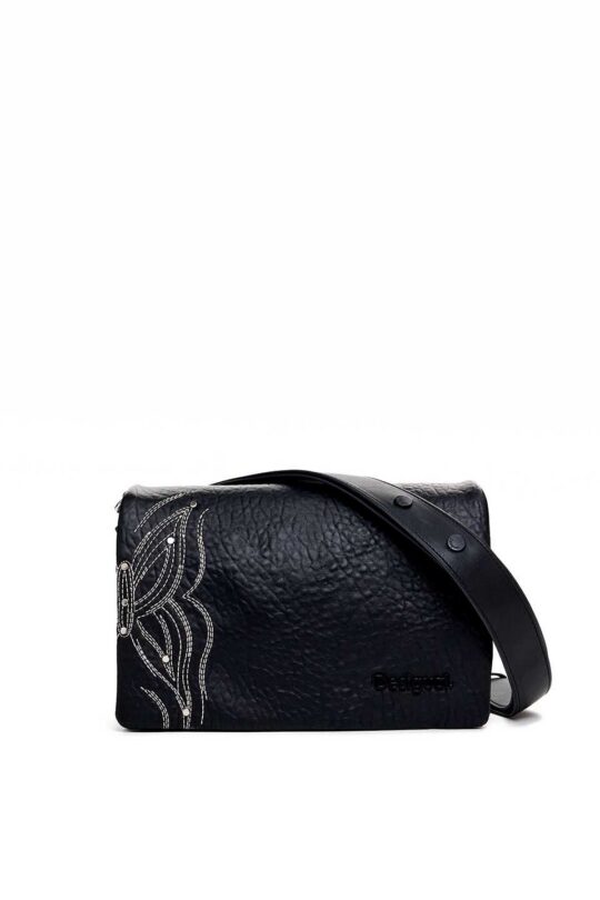 Torbica DESIGUAL - črna, elegantna