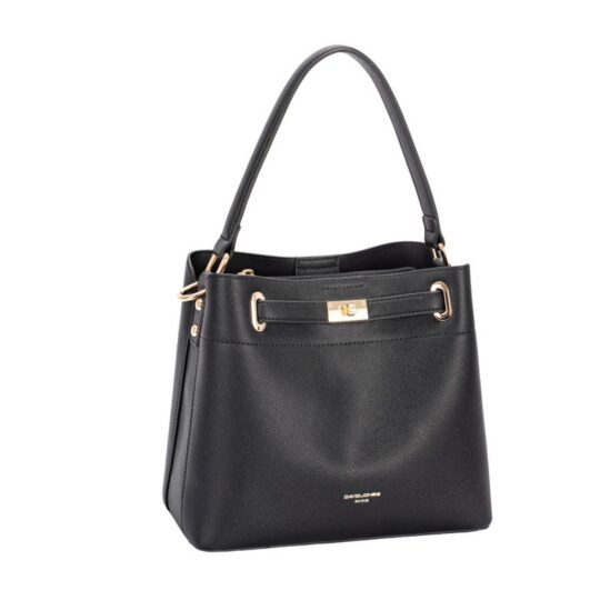 Torbica DAVID JONES - črna, elegantna