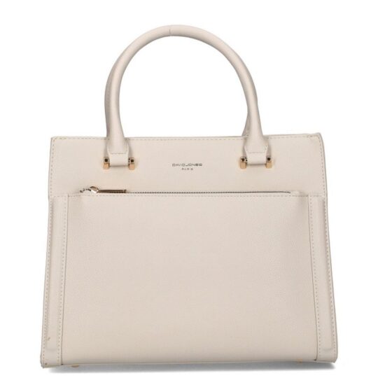 Torbica DAVID JONES - krem, elegantna, prostorna