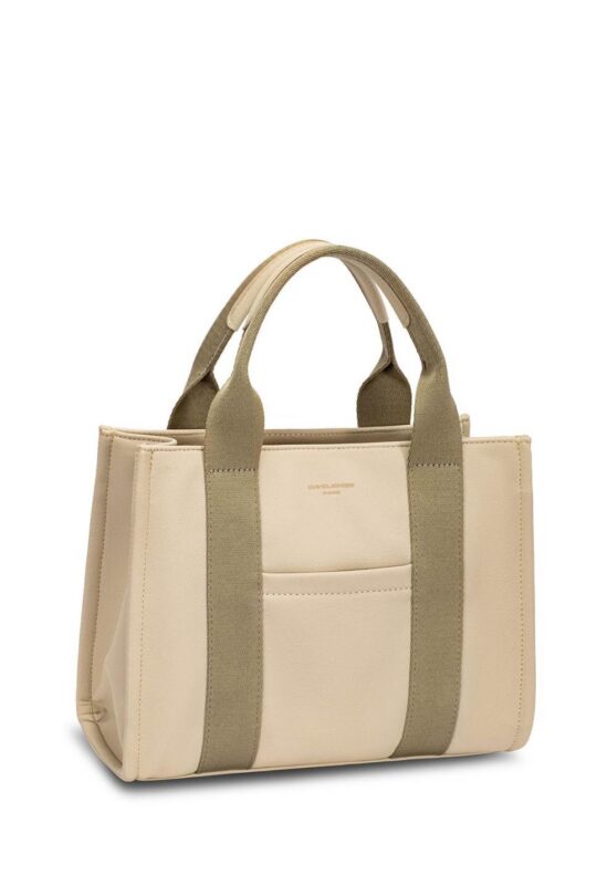 Torbica DAVID JONES - krem, elegantna, prostorna