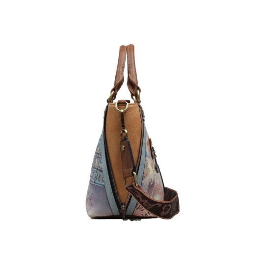 Torbica JANET DENESE Flowery City Mix - elegantna, prostorna, cvetlična