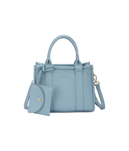 Torbica LS COLLECTION Phil - modra, elegantna, prostorna