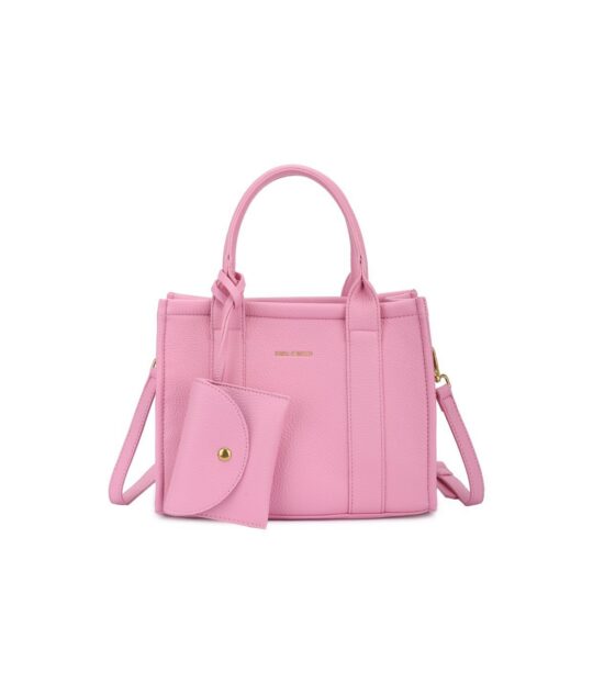 Torbica LS COLLECTION Phil - roza, elegantna, kompaktna