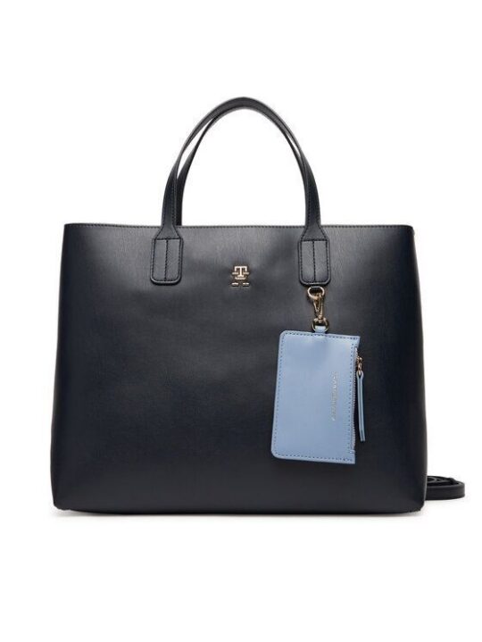 Torbica TOMMY HILFIGER Icon - modra, basic