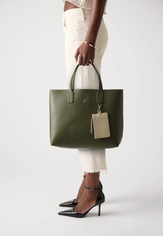 Torbica TOMMY HILFIGER Icon - zelena, basic