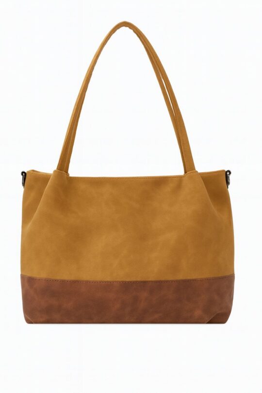 Torbica LS COLLECTION Sofia - rumeno rjava