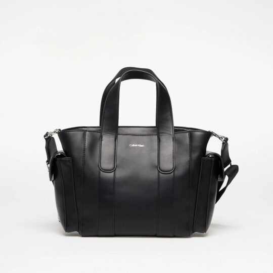 Torbica CALVIN KLEIN Webbing - črna