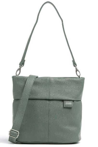 Torbica ZWEI Mademoiselle - zelena, elegantna, prostorna