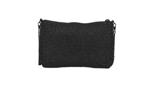 Torbica LS COLLECTION Ita - črna, večerna, ženska