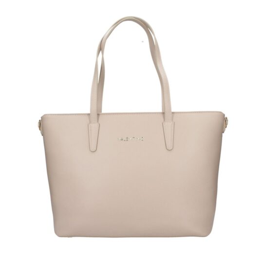 Torbica VALENTINO Zero Re - bež, elegantna, usnjena