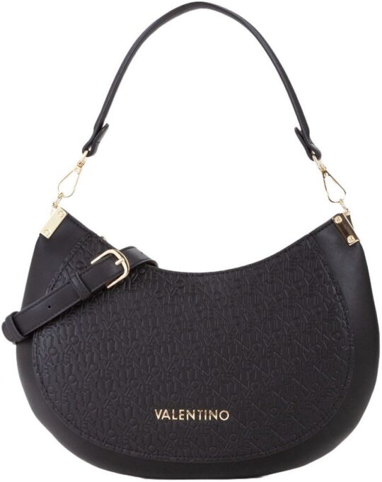 Torbica VALENTINO Falak - črna, elegantna, prostorna