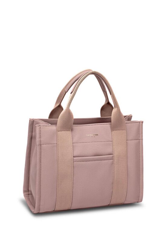 Torbica DAVID JONES - roza, elegantna, kompaktna