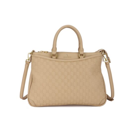 Torbica LS COLLECTION Phil - bež, elegantna, modna