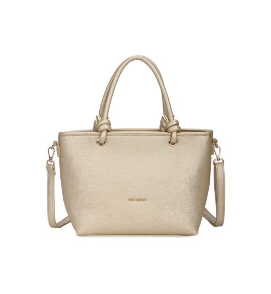 Torbica LS COLLECTION Phil - zlata, elegantna, kompaktna, bleščeča