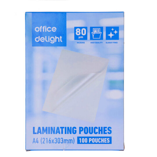 Žepki za plastificiranje OFFICE DELIGHT - A4, 80 mic