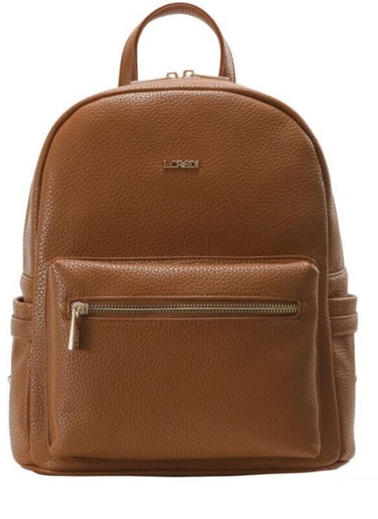 Modni nahrbtnik L CREDI Ella - konjak, velik