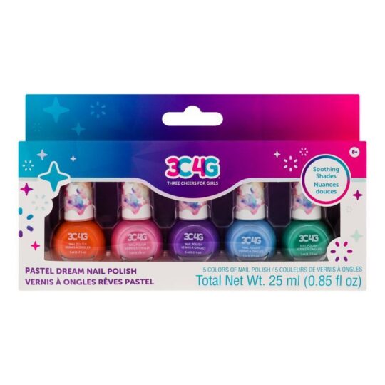 Komplet lakov MAKE IT REAL - pastelne sanje 5×25 ml