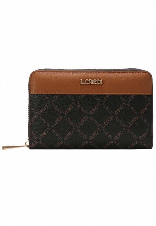 Denarnica L CREDI - rjava