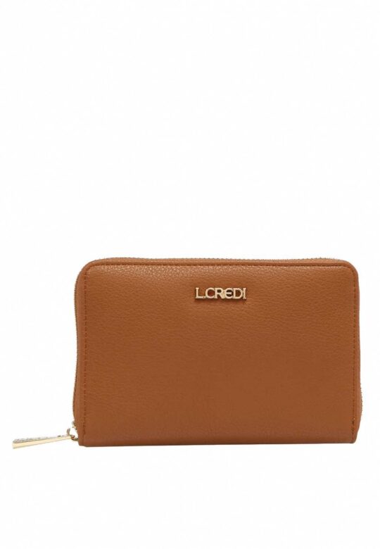 Denarnica L CREDI - rjava