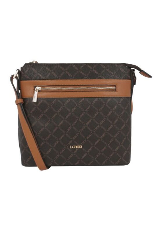 Torbica za čez ramo L CREDI Filiberta - rjava, basic