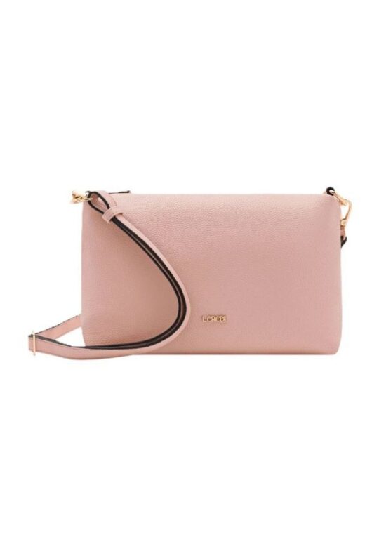 Torbica za čez ramo L CREDI Ella - roza, srednja, elegantna, ženska