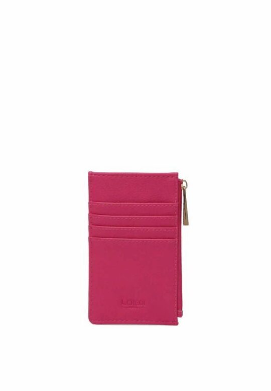 Denarnica L CREDI - roza, elegantna