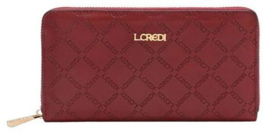 Denarnica L CREDI Filiberta - rdeča