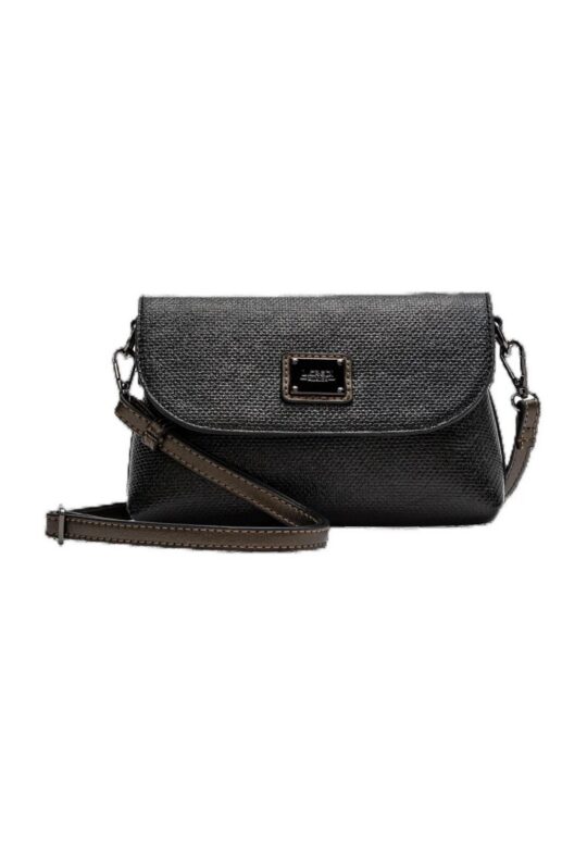 Torbica za čez ramo L CREDI Nadine - črna