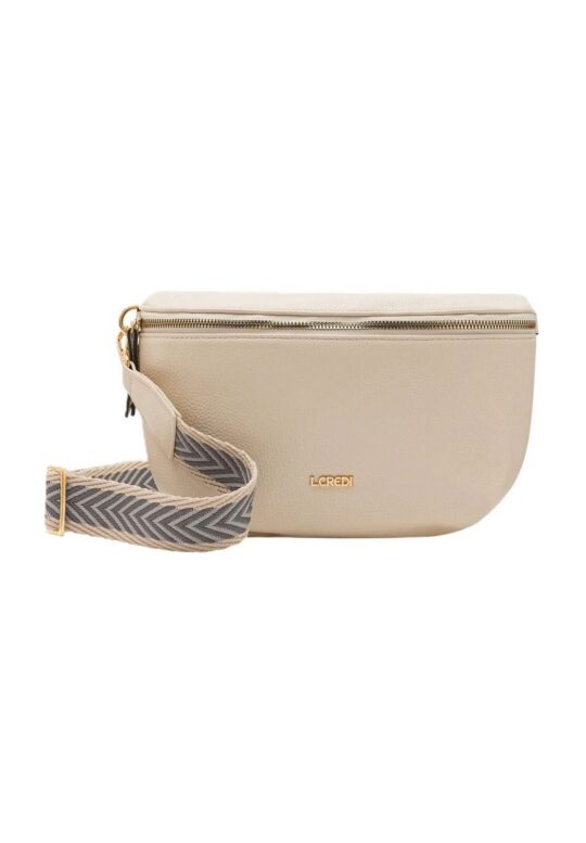 Torbica za čez ramo L CREDI Oliana - krem, ženska, elegantna, priročna