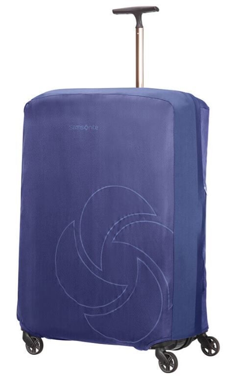 Prevleka za kovček SAMSONITE Global TA - modra, unisex, raztegljiva