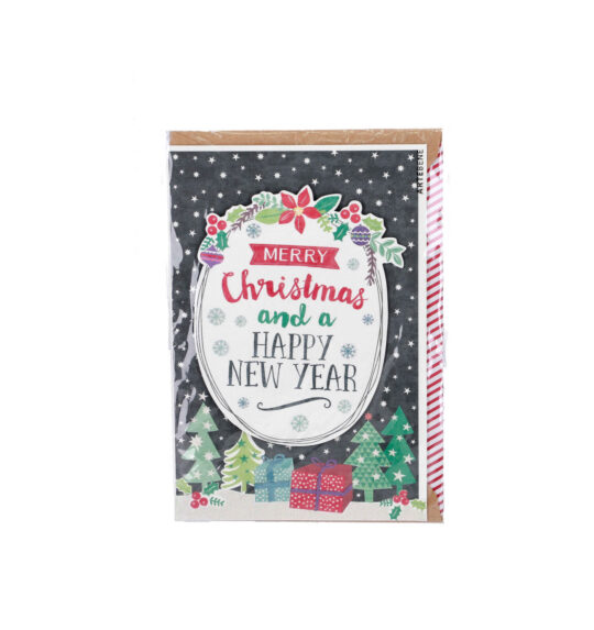 Voščilnica brez znamke - božična, standard