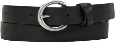 Pas S.OLIVER - črn, usnjen, ženski, 95 cm