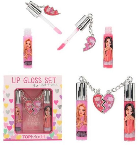 Mini glosi TOP MODEL Best Friends - set 3×3 ml