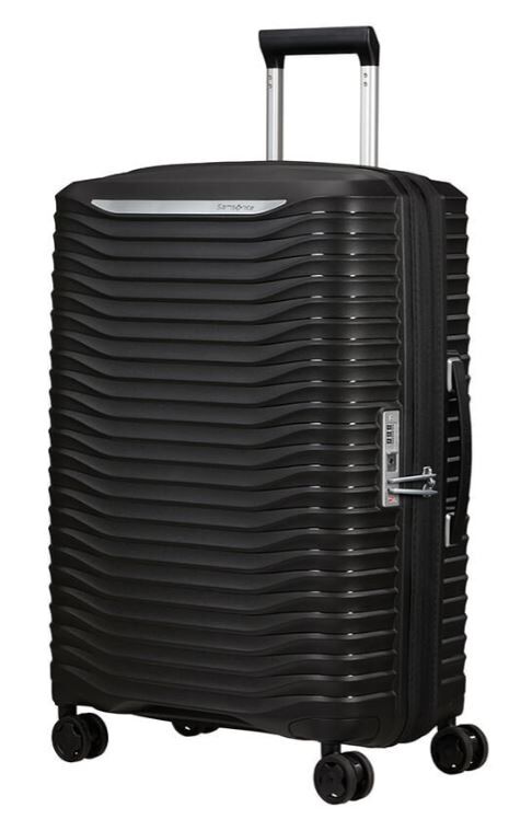 Kovček SAMSONITE Upscape Spinner - srednji, črn, trdi