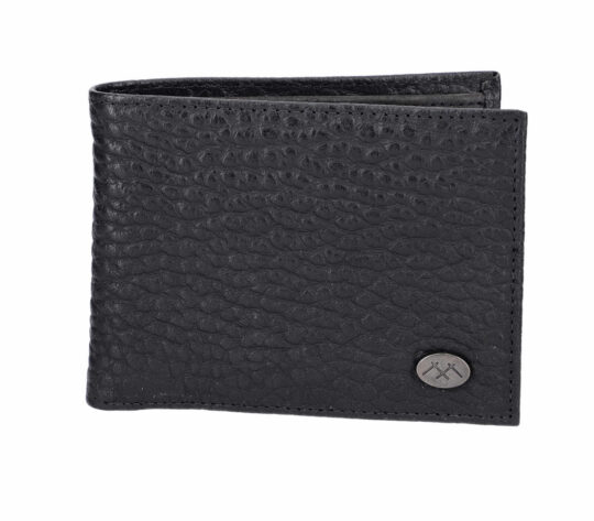 Denarnica DUGROS - črna, RFID, brez zapirala