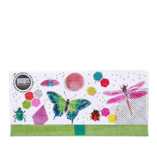 Voščilnica brez znamke - s kuverto, 23x11cm