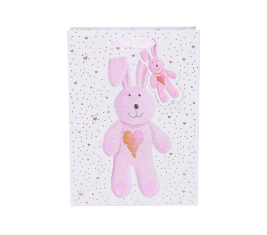 Darilna vrečka ARTEBENE - enobarvna, 22x30x11cm