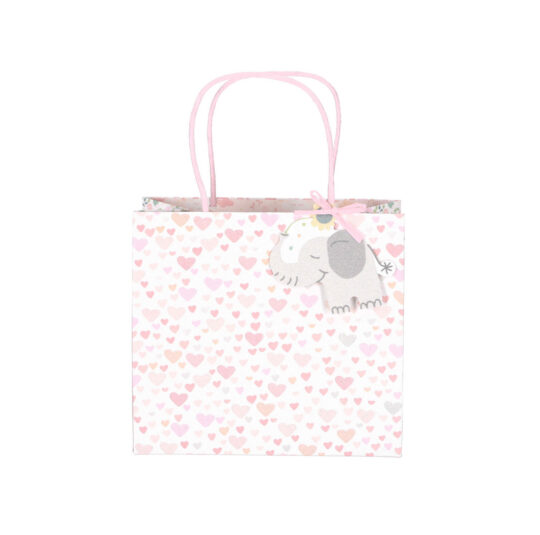 Darilna vrečka ARTEBENE - enobarvna, 21x19x10cm