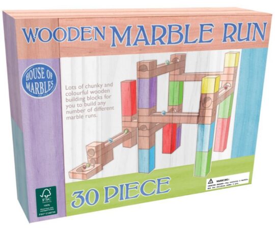 Igrača HOUSE OF MARBLES - dirka frnikul, lesena