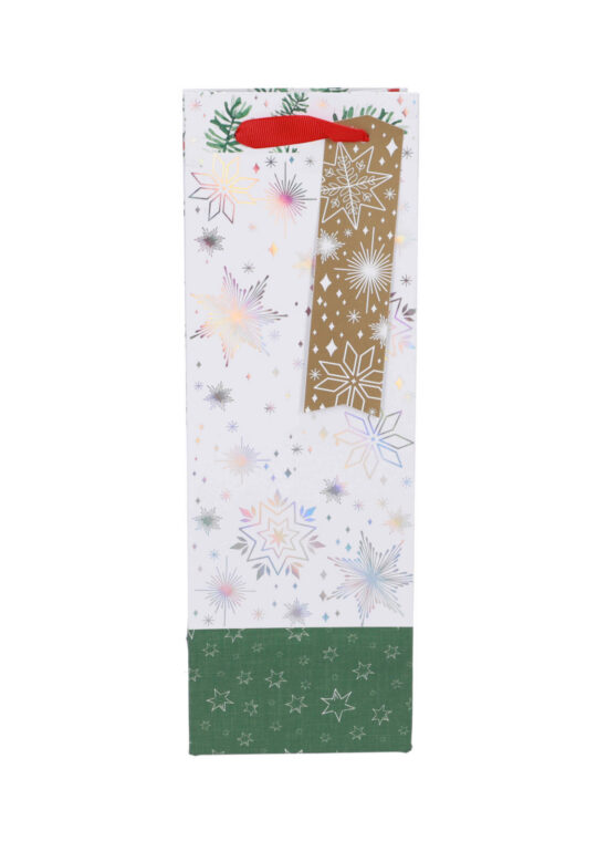 Darilna vrečka za steklenice ARTEBENE - klasična, 12x35x8cm