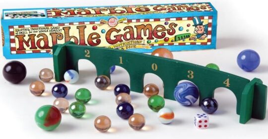 Igrača HOUSE OF MARBLES - igra frnikule, barvita